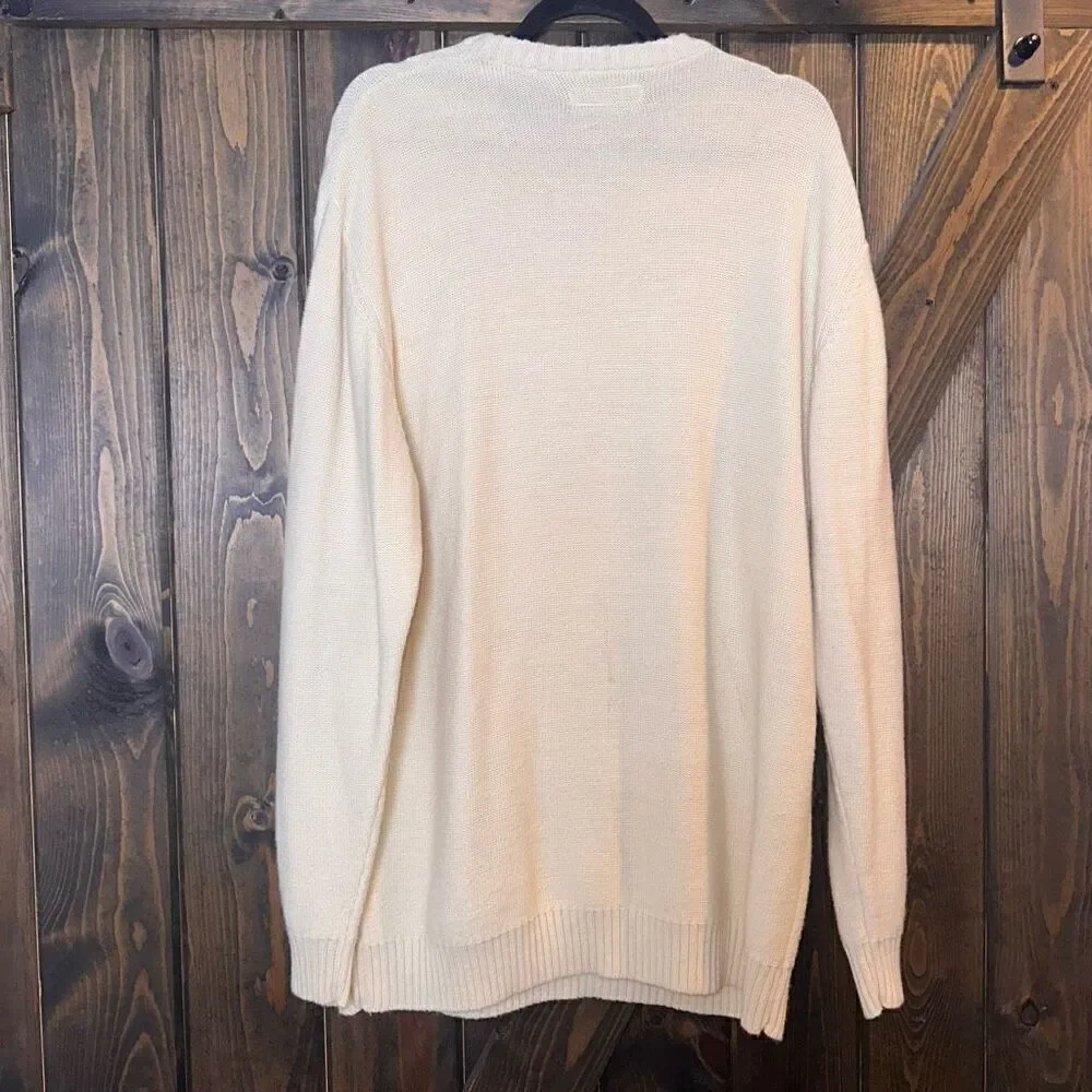 Vintage Enyce Argyle Grandpa Knit Sweater